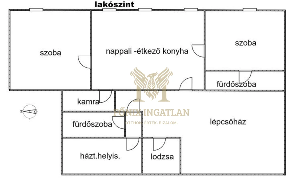 Belvárosi nagy alapterületű kertkapcsolatos ingatlan eladó! 