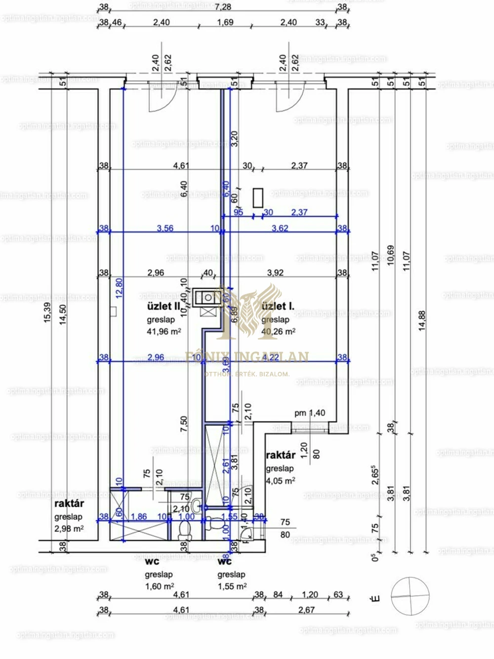 Eladó üzlethelyiség Hévíz sétálóutcájában!