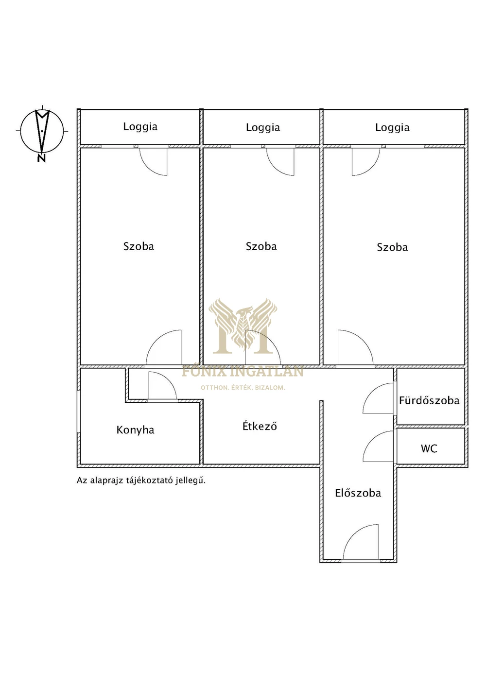 Eladó 3 szobás, erkélyes lakás Debrecen-Újkertben, a Malompark közelében!