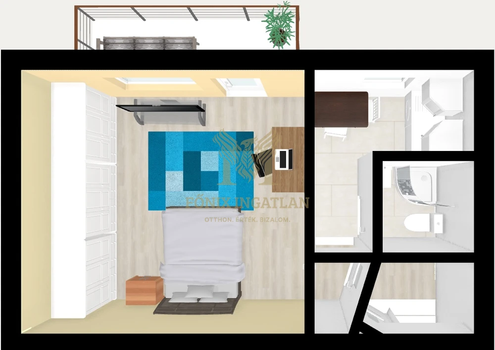 Kismarosi翻新公寓，靠近自然出售！