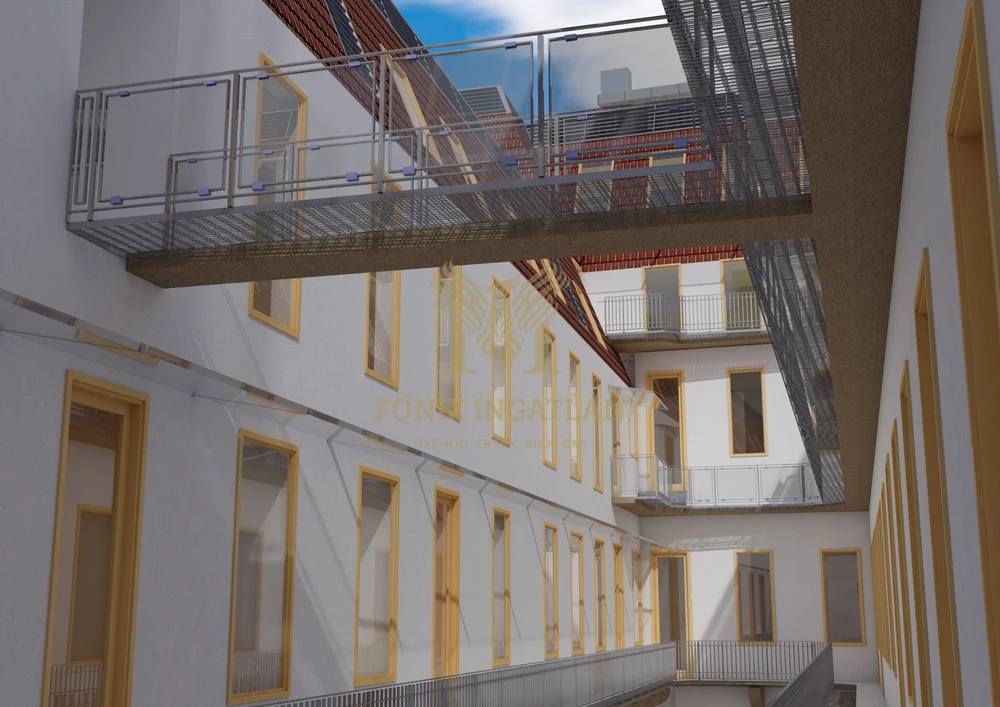 Eladó új, tetőtéri lakások a belváros szívében