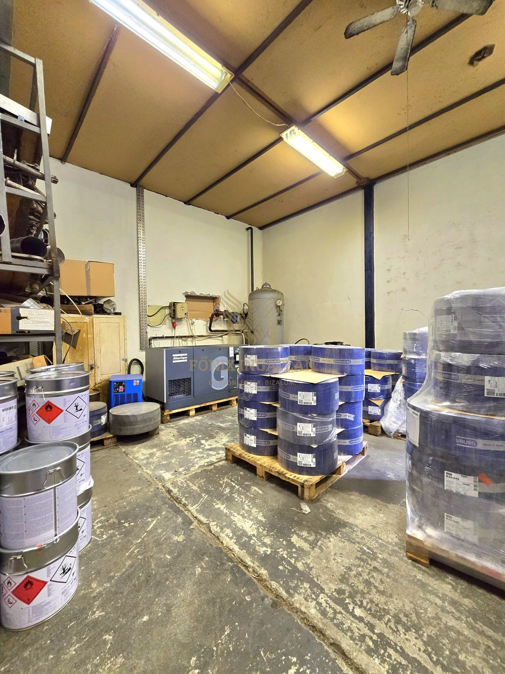 Eladó teher- és személygépjármű gumiabroncs futózású üzem teljes gépészettel és felszereltséggel!