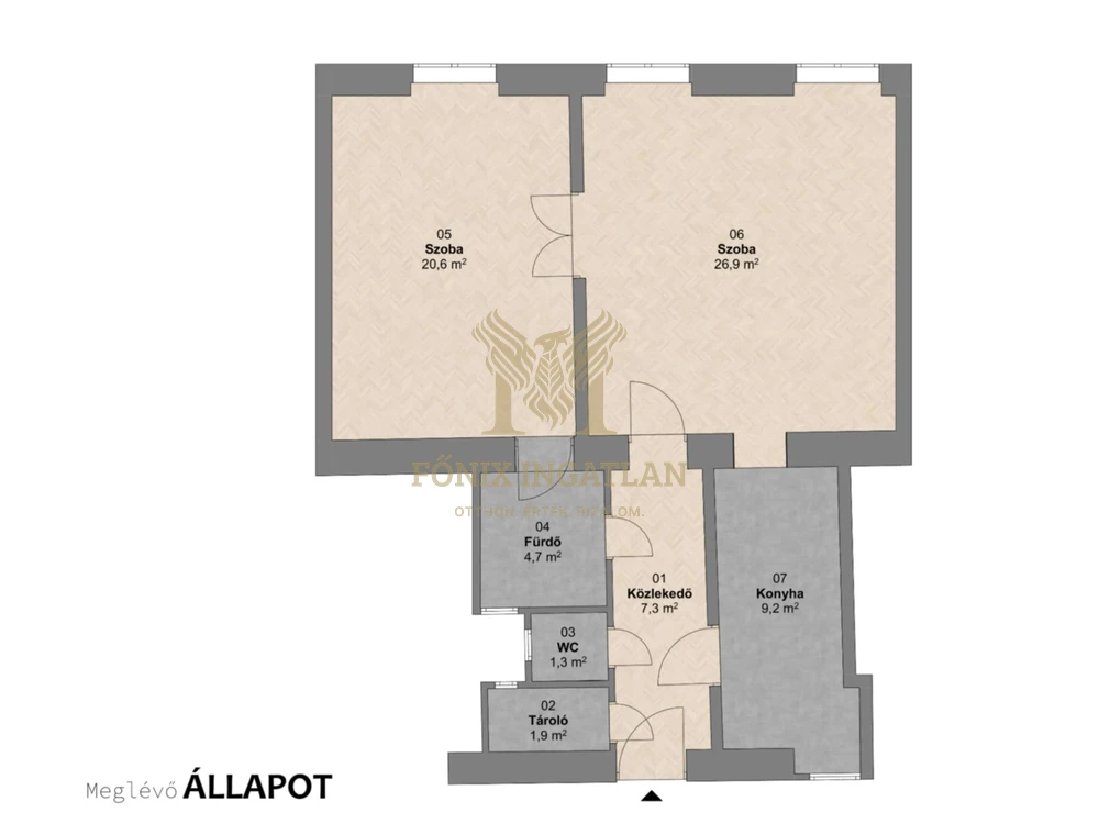 Felújítandó lakás a NAGYMEZŐ utcában