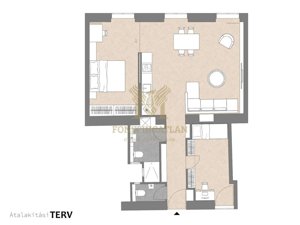 Felújítandó lakás a NAGYMEZŐ utcában