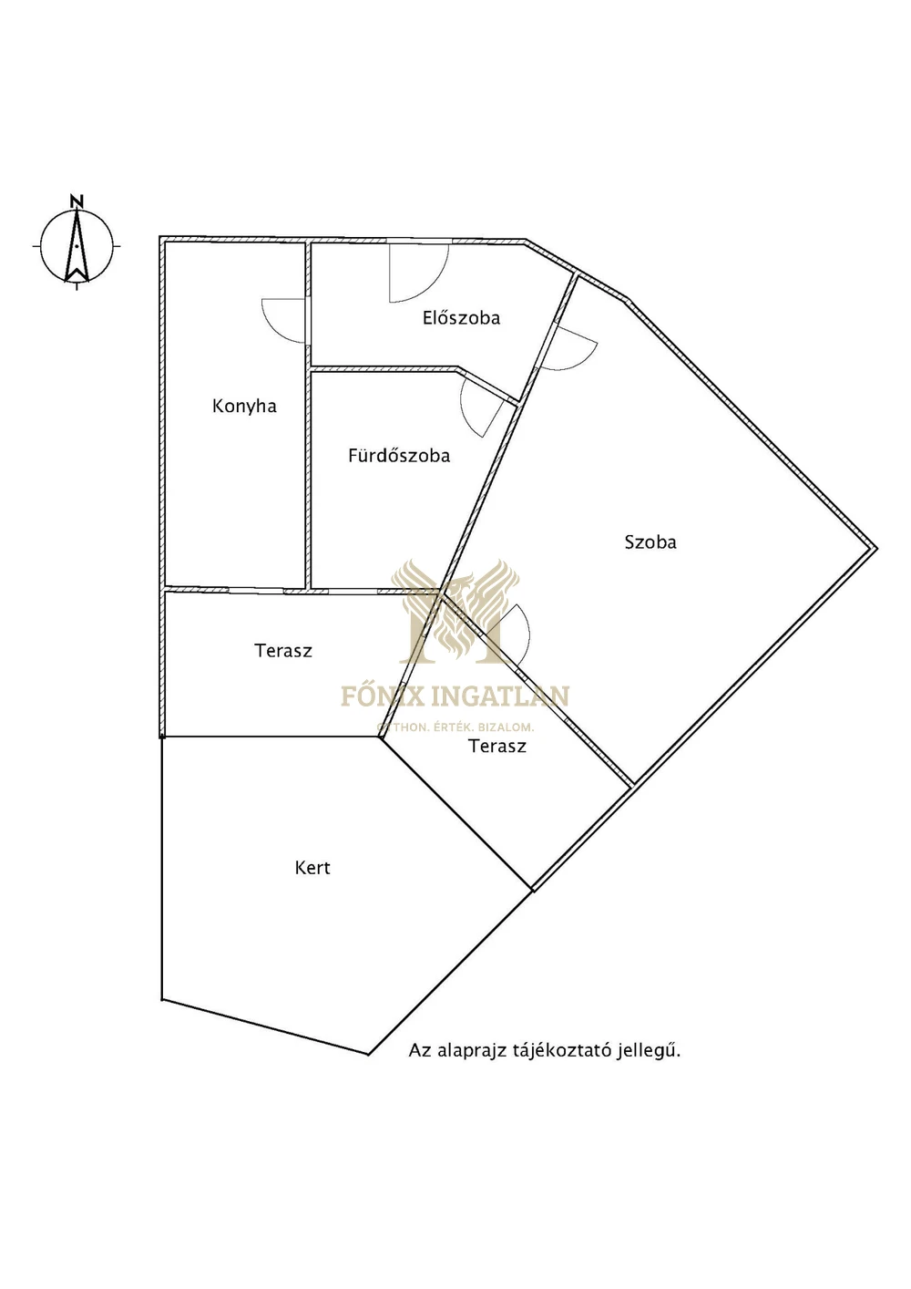 Eladó kertkapcsolatos földszinti lakás a Tócóvölgyben!