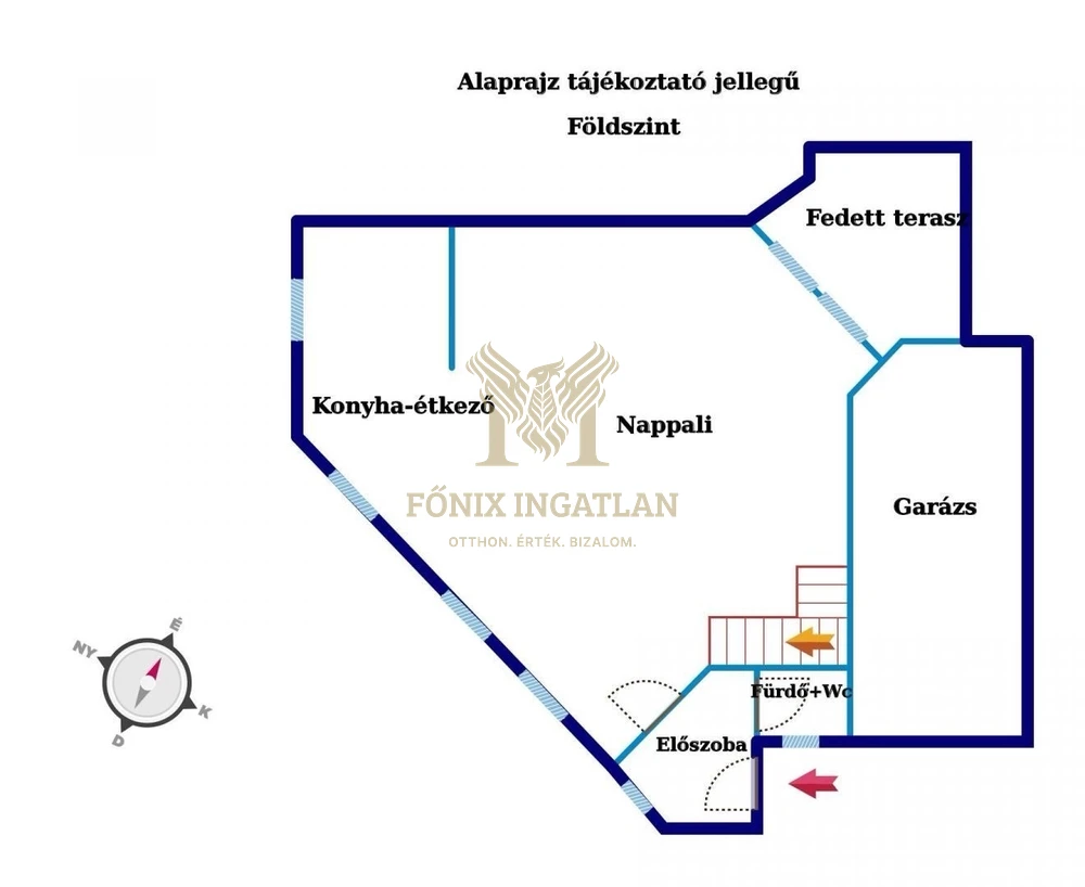 Tágas, kétszintes, 2024-ben felújított családi sorház Kaposváron