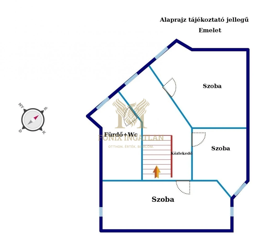 Tágas, kétszintes, 2024-ben felújított családi sorház Kaposváron