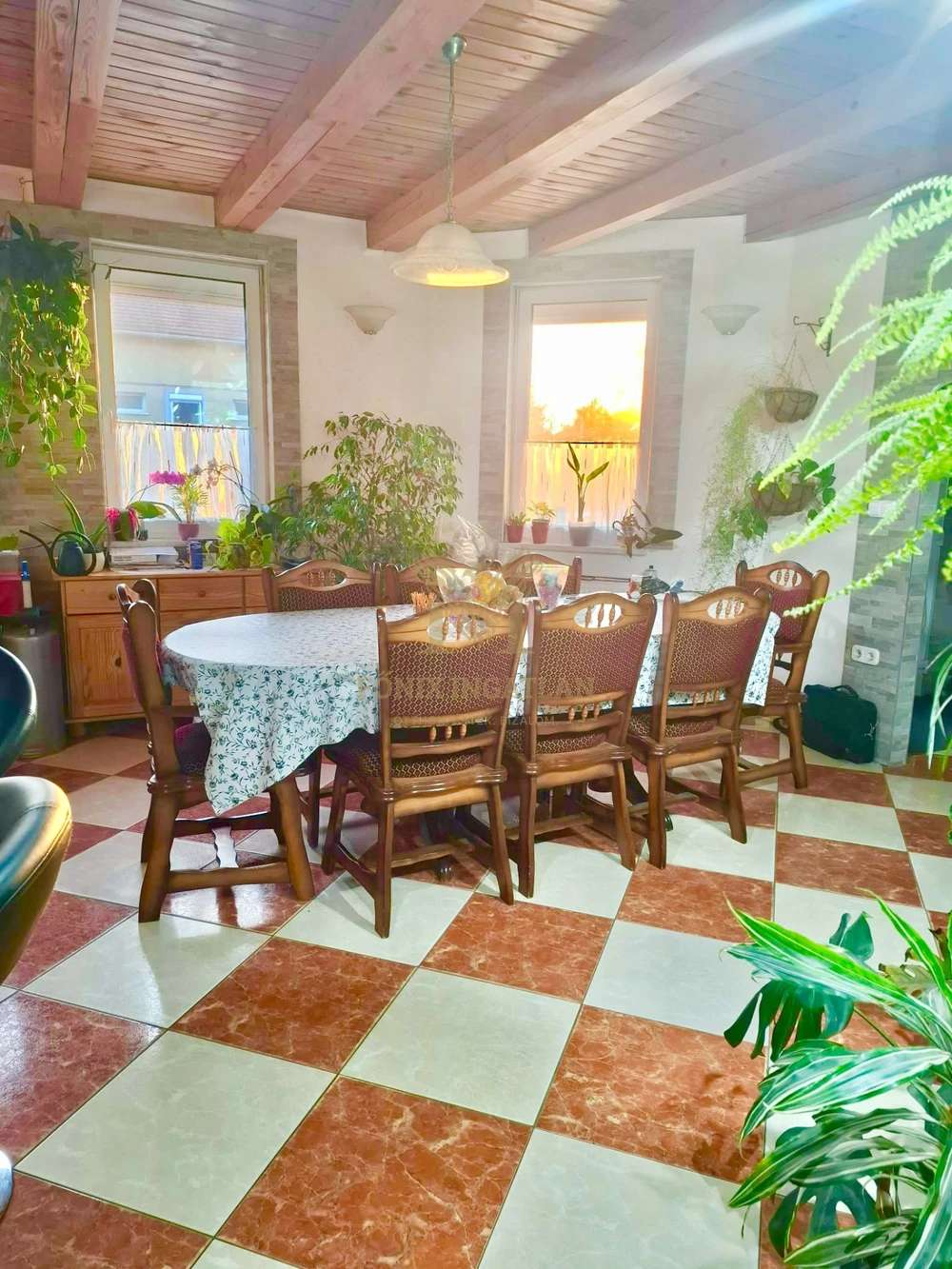 NAPELEMES, KLIMATIZÁLT IKERHÁZ KERTVÁROSI KÖRNYEZETBEN