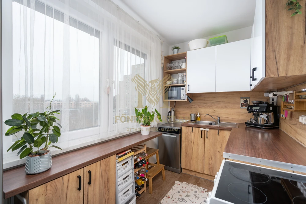 NAPFÉNYES, TÁGAS OTTHON PARKRA NÉZŐ KILÁTÁSSAL – 4. EMELET, LIFTES HÁZBAN!