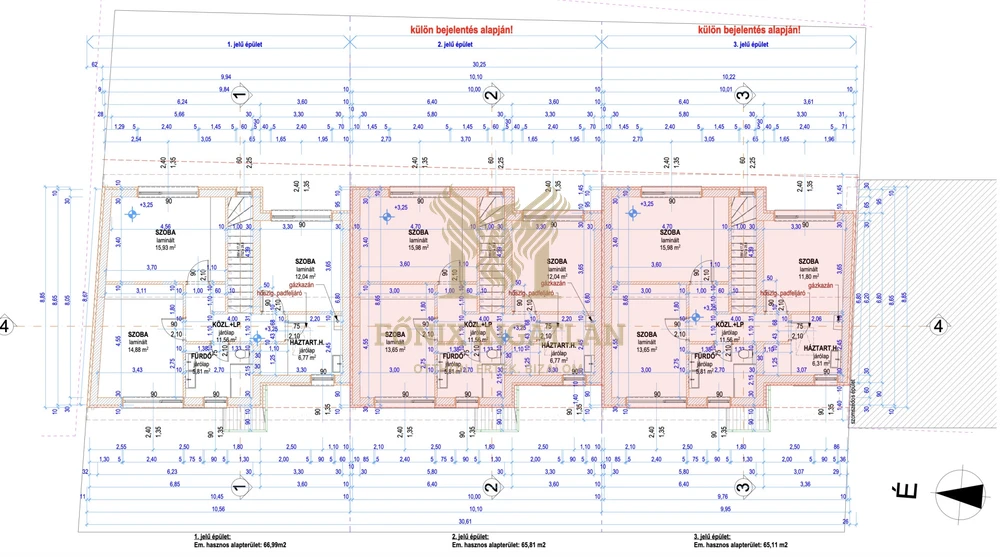 ÚJ ÉPÍTÉSŰ, ENERGIATAKARÉKOS SORHÁZAK ELADÓK DEBRECEN KERTVÁROSÁBAN