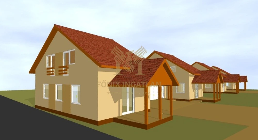 ÚJ ÉPÍTÉSŰ, GARÁZSKAPCSOLATOS IKERHÁZFÉL