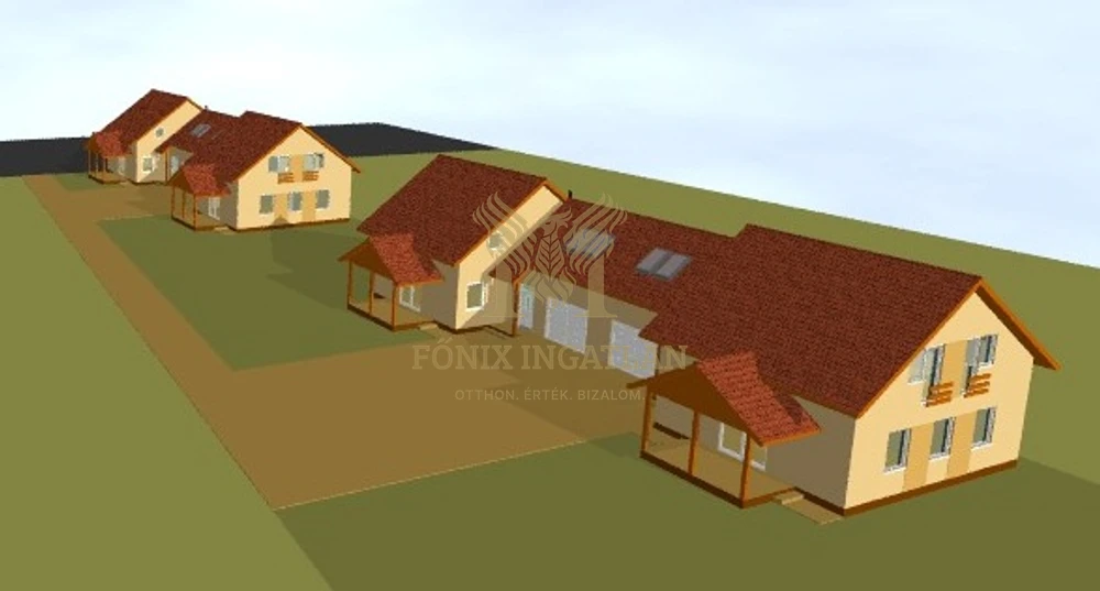 ÚJ ÉPÍTÉSŰ, GARÁZSKAPCSOLATOS IKERHÁZFÉL