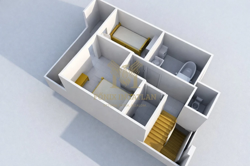 Vecsés Andrássytelep! 2 szintes, saját kert + 2 autóbeállós – alacsony rezsijű sorházi lakás eladó