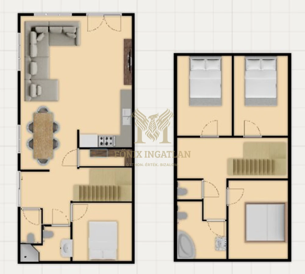 ERDŐ MELLETTI LUXUS OTTHON FÓTON – 4 SZOBA + NAPPALI, NAPELEM, MEDENCE!