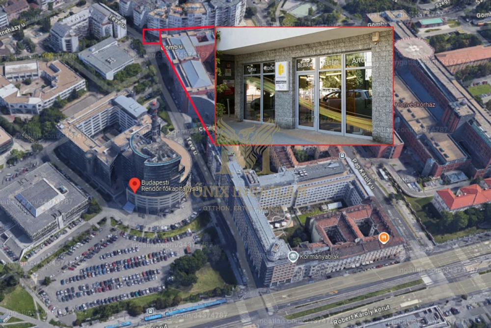 KIADÓ 95 m2-es üzlethelyiség a Teve és Gömb utca sarkán