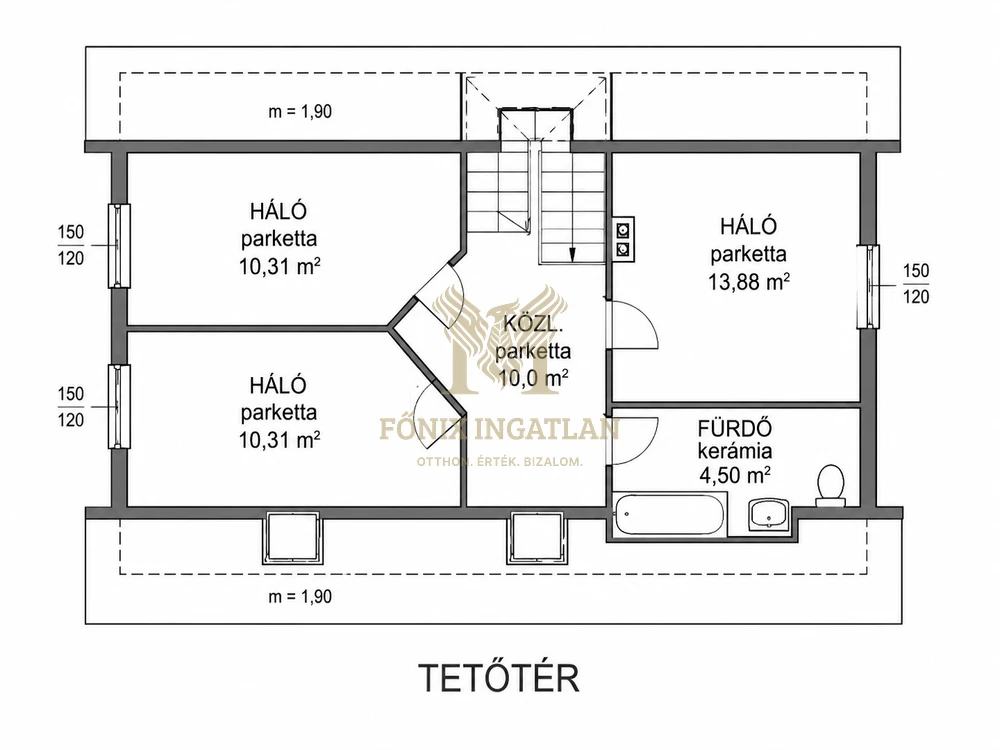 Itt tényleg minden családtagnak jut egy saját kis kuckó!
