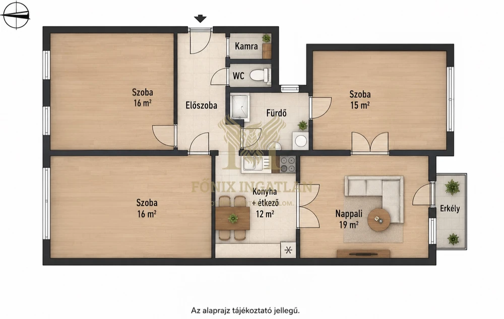 Páratlan lehetőség, erkélyes Bauhaus otthon – II. kerület, Víziváros