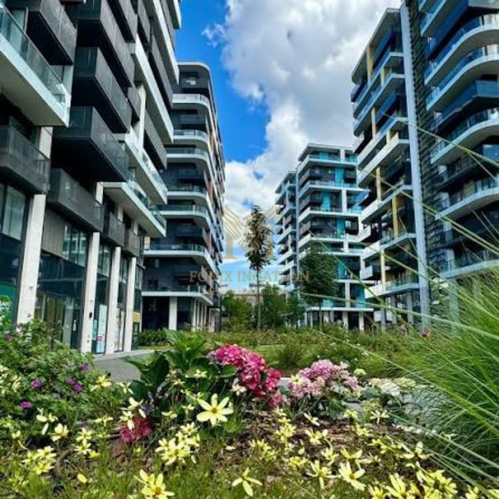 KIADÓ PANORÁMÁS, 3 SZOBÁS LAKÁS A WATERFRONT CITYBEN