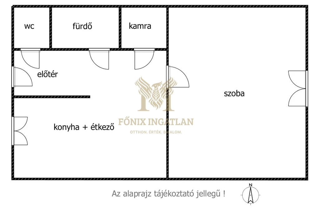 1. emeleti téglalakás kedvező lokációval a Fehérvári úton!