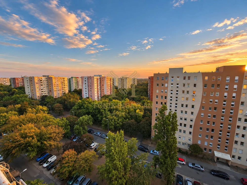 FÉNY, PANORÁMA, DUNA-KÖZELSÉG – 10. EMELETI, DÉLI TÁJOLÁSÚ LAKÁS BÉKÁSMEGYEREN