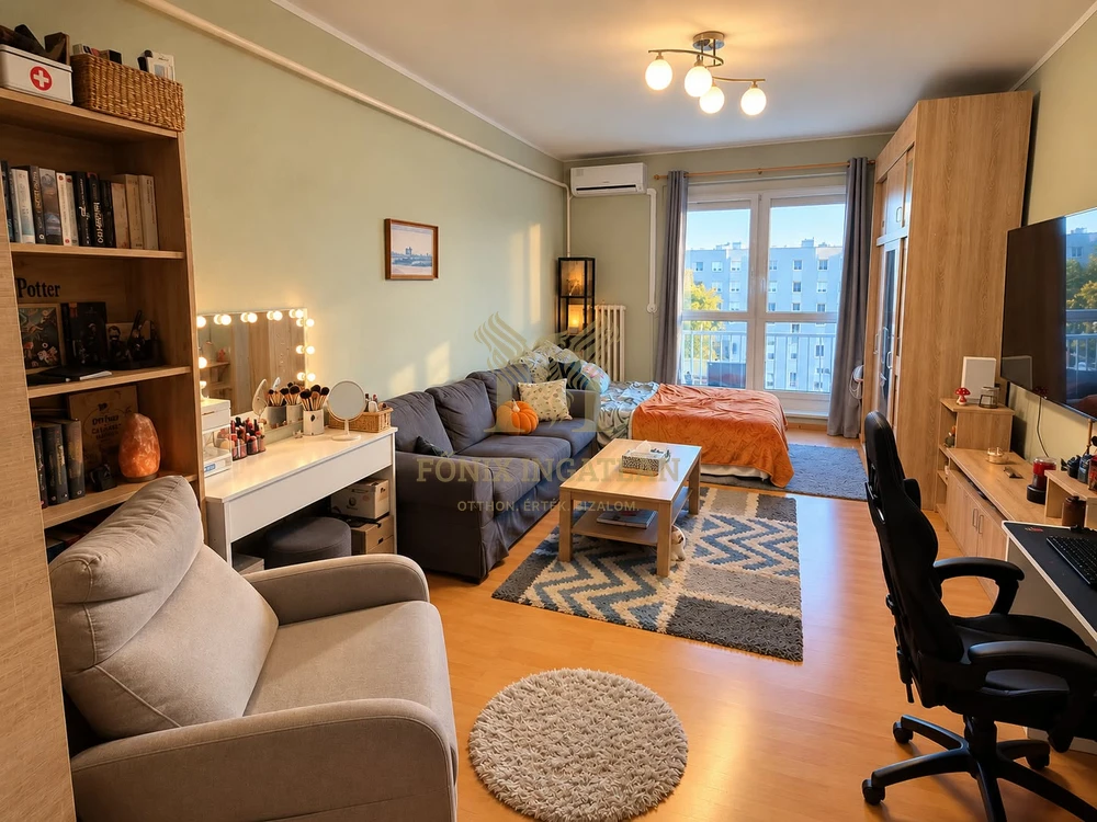 FÉNY, PANORÁMA, DUNA-KÖZELSÉG – 10. EMELETI, DÉLI TÁJOLÁSÚ LAKÁS BÉKÁSMEGYEREN