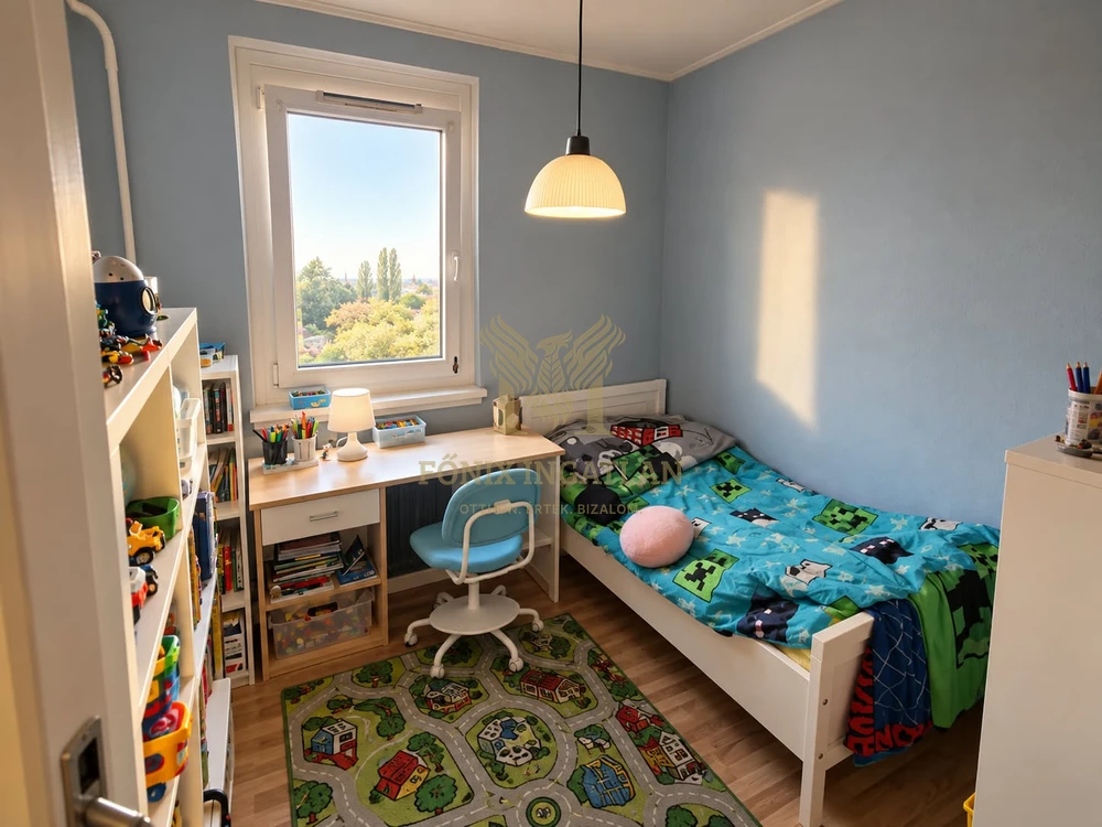 FÉNY, PANORÁMA, DUNA-KÖZELSÉG – 10. EMELETI, DÉLI TÁJOLÁSÚ LAKÁS BÉKÁSMEGYEREN